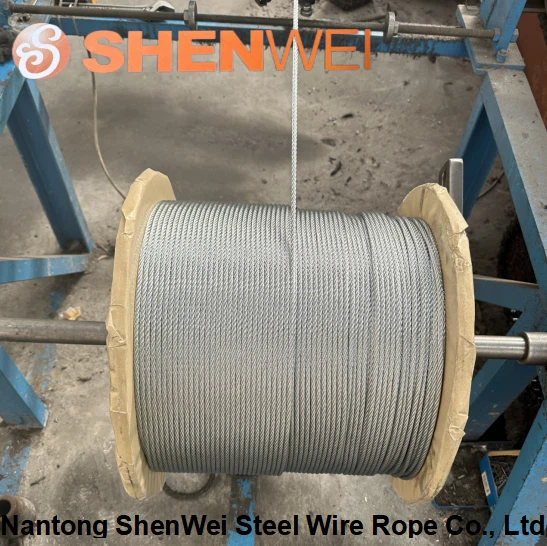 6x36WS+FC Galvanized Steel Wire Rope 1770